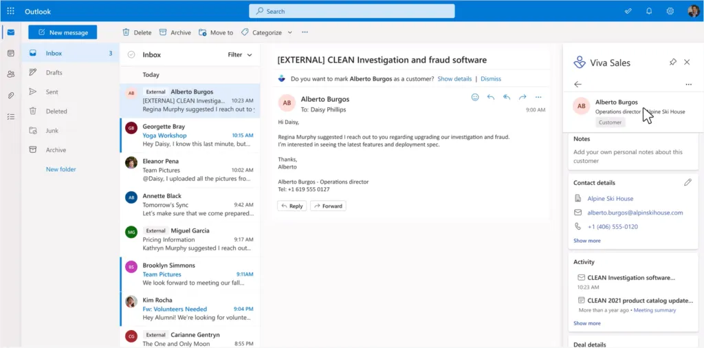 “Met Viva Sales ben jij concullega’s een stap voor. Want je krijgt alle informatie aangereikt die je nodig hebt. Én je kunt je bezighouden met jouw klant, in plaats van met de administratie.”
