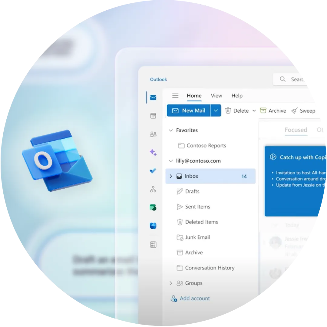Copilot voor Microsoft 365 Outlook