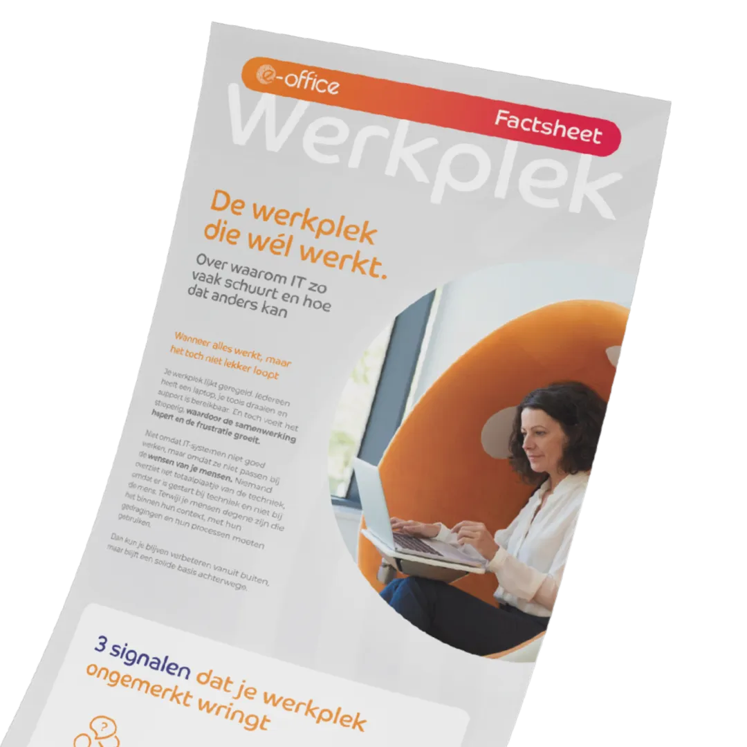 visuele weergaven van de factsheet